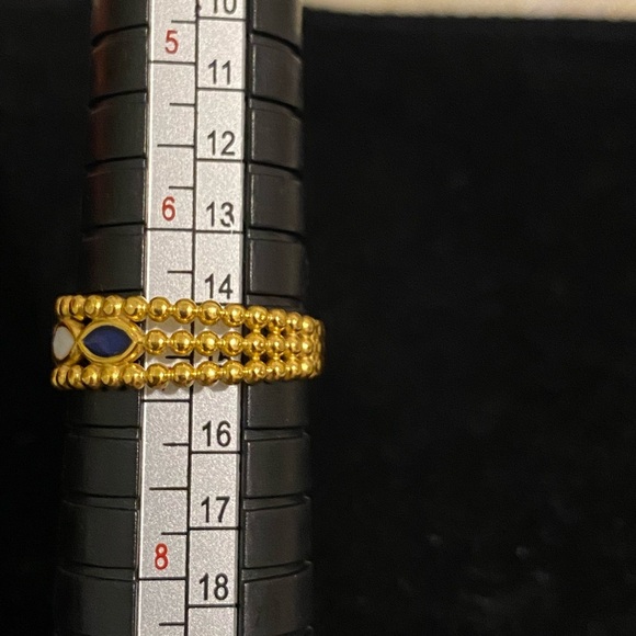 ✨2 for $30✨ Set of 3 💛 Gold Tone Stainless Steel Cuff Rings (Set of 3) - Picture 6 of 11